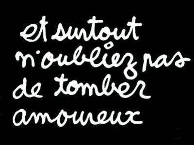 n'oubliez po de tomber amoureux